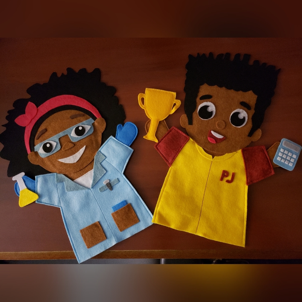Hand Puppets Felt 16x12